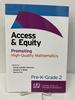 Access and Equity: Promoting High-Quality Mathematics in Pre-K-Grade 2