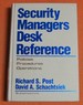 Security Manager's Desk Reference