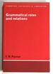 Grammatical Roles and Relations; Cambridge Textbooks in Linguistics
