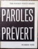 Paroles: Selected Poems