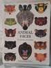 Animal Faces: 15 Punch-Out Marsks