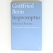 Gottfried Benn: Impromptus