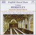 Berkeley: Sacred Choral Music