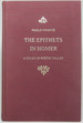 The Epithets in Homer: a Study in Poetic Values