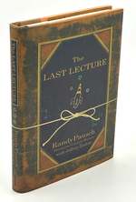 The Last Lecture, Inscribed By Zaslow to Fellow Cmu Faculty Member