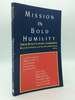 Mission in Bold Humility: David Bosch's Work Considered