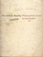 The Artist's Reality: Philosophies of Art
