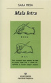 Mala Letra (Coleccion Narrativas Hispanicas)-Mesa Sara (P