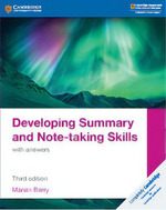 Developing Summary and Note-Taking Skills With Answers, De Barry, Marian. Editorial Cambridge University Press En Ingls, 2018