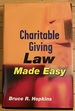Charitable Giving Law Made Easy