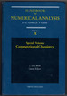 Computational Chemistry (Volume 10) (Handbook of Numerical Analysis, Volume 10)
