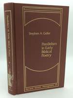 Parallelism in Early Biblical Poetry