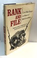Rank and File: Civil War Essays in Honor of Bell Irvin Wiley