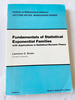1986 Pb Fundamentals of Statistical Exponential Families (Ims Lecture Notes-Monograph Ser. : Vol.9)