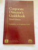 2001 Pb Corporate Director's Guidebook: Committee on Corporate Laws