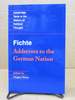 Fichte: Addresses to the German Nation