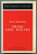 Prose and Poetry (the German Library: Volume 70)