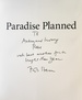 Paradise Planned: The Garden Suburb and the Modern City