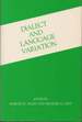 Dialect and Language Variation