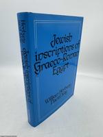 Jewish Inscriptions of Graeco-Roman Egypt