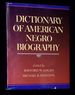 Dictionary of American Negro Biography