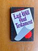 Last Will and Testament