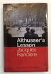 Althusser's Lesson