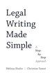 Legal Writing Made Simple: a Step-By-Step Approach
