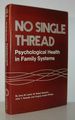 No Single Thread Psychological Health in Family Systems
