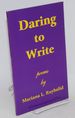Daring to Write