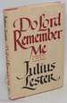 Do Lord Remember Me; a Novel