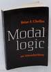 Modal Logic; an Introduction