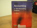 Fifth Edition Accounting for Non-Accounting Students
