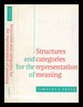 Structures and Categories for the Representation of Meaning