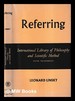 Referring / By Leonard Linsky