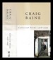 Collected Poems, 1978-1998 / Craig Raine