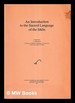 An Introduction to the Sacred Language of the Sikhs / Compiled By C. Shackle