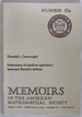 Extensions of Positive Operators Between Banach Lattices, Number 164 (Memoirs of the American Mathematical Society)