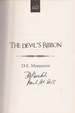 The Devil's Ribbon: a Hatton and Roumande Mystery (Signed First Edition))