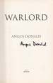 Warlord: the Outlaw Chronicles (Signed First Edition)