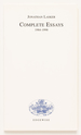 Complete Essays: 1984-1998