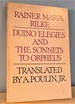 Duino Elegies and the Sonnets to Orpheus