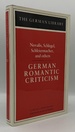 German Romantic Criticism