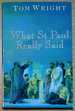 What St Paul Really Said