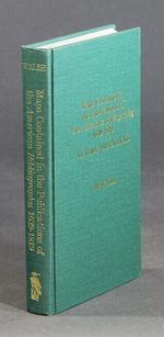 Maps Contained in the Publications of the American Bibliography, 1639-1819: an Index and Checklist
