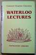 Waterloo Lectures