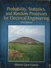 Probability, Statistics, and Random Processes for Electrical Engineering, Third Edition
