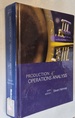 Production and Operations Analysis