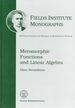 Meromorphic Functions and Linear Algebra (Fields Institute Monographs)