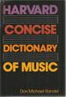 Harvard Concise Dictionary of Music